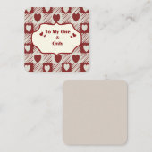 De Correspondance Carte pour ma note unique (Devant / Derrière)