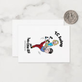 De Correspondance Carte pour notes (Devant/Arrière en situation)