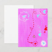 De Correspondance carte pour notes doux (Devant / Derrière)