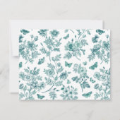 De Correspondance Carte pour notes Herbarium Butterfly Toile (Dos)