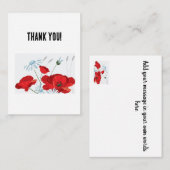 De Correspondance Carte pour notes personnalisable Modifier l'avant  (Devant / Derrière)