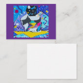 De Correspondance Carte pour notes plat (Devant / Derrière)