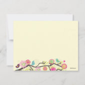 De Correspondance Carte pour notes plat Spring Friends (Dos)