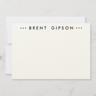 DE CORRESPONDANCE CARTE POUR NOTES STATIONNAIRE