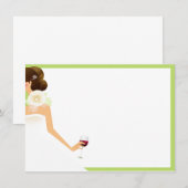 De Correspondance Carte pour notes supplémentaire (Devant / Derrière)