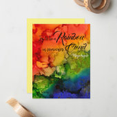De Correspondance Carte pour notes toutes les occasions (Devant/Arrière en situation)
