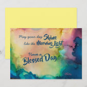 De Correspondance Carte pour notes toutes les occasions (Devant / Derrière)