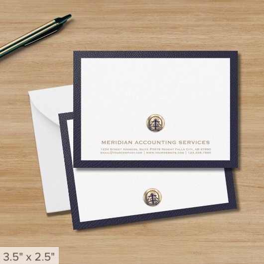 De Correspondance Carte professionnelle Gold Seal