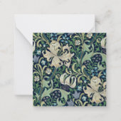 DE CORRESPONDANCE CARTE REMARQUE PLAT : WILLIAM MORRIS : HONEYSUCKLE (Devant)