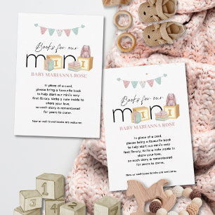 De Correspondance Carte Rencontrez les mini-livres roses pour bébé