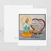 De Correspondance Carte Retro Valentine (Devant / Derrière)