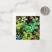 De Correspondance Carte Rodilius Papillon et Fleur (Devant/Arrière en situation)