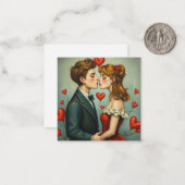 De Correspondance Carte Romantique (Devant/Arrière en situation)