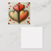 De Correspondance Carte Romantique (Devant / Derrière)
