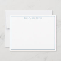 Carte simple Blue Modern Professional