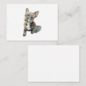 De Correspondance Carte Stella Flat Note (Devant / Derrière)