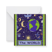 Carte Tarot - LE MONDE