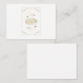 De Correspondance Carte Tarot Main Way Lactée (Devant / Derrière)