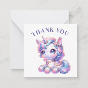 De Correspondance Carte Unicorn Merci