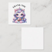De Correspondance Carte Unicorn Merci (Devant / Derrière)