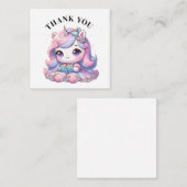 De Correspondance Carte Unicorn Merci (Devant / Derrière)