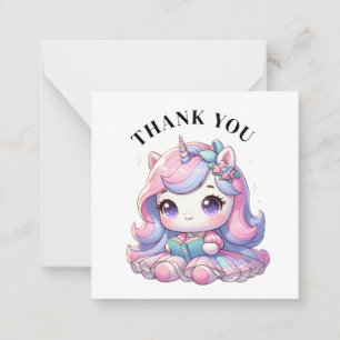 De Correspondance Carte Unicorn Merci