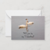 De Correspondance Carte Valentine Swans (Devant)