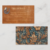 De Correspondance Carte Western Ranch Details (Devant / Derrière)