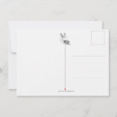 De Correspondance Catherine Klein Rose Spray Anniversaire Carte post (Dos)