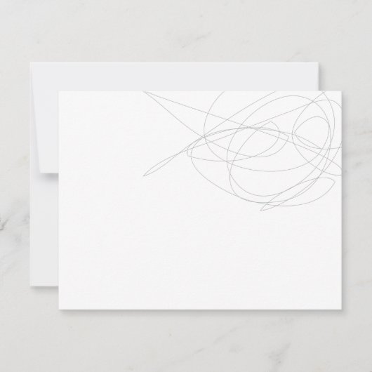 De Correspondance DESIGNER SCRIBBLE Papier personnel / Carte pour no (Devant)