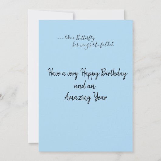 De Correspondance Diffuser votre carte Ailes (Dos)