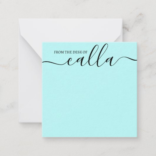 De Correspondance Du bureau simple Carte pour notes élégant (Devant)