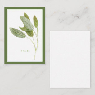 De Correspondance ÉCONOMIE FRAÎCHE 3,5x2,5 Carte à plat / Vert