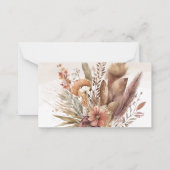 De Correspondance fait avec la recette d'amour carte insert (Dos)