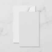De Correspondance GOTHIC 3,5x2 Carte à plat / Verticale (Dos)