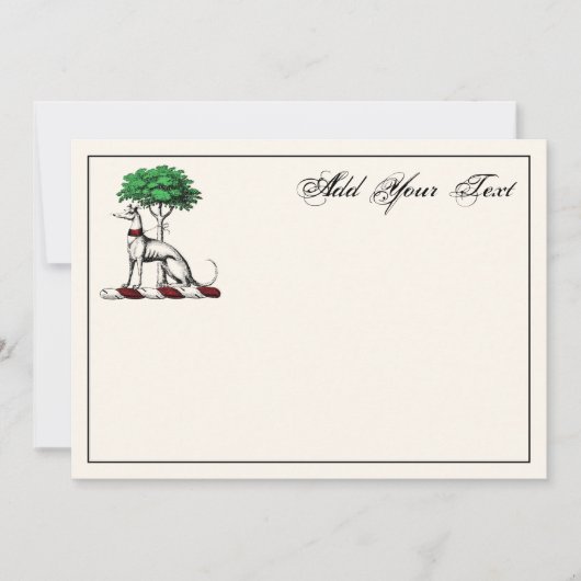 De Correspondance Gryhound Arbre Arbre Heraldique Crest Carte Iv (Devant)