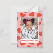 De Correspondance Heart Lollipops Valentine's Classroom Carte photo (Devant)