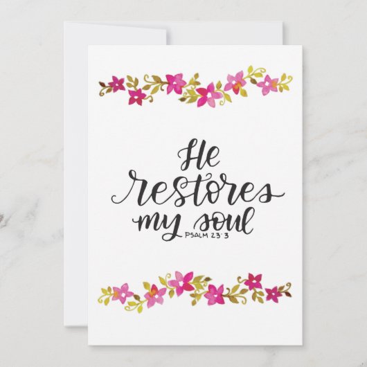 De Correspondance Il rétablit ma carte âme (Devant)