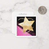 DE CORRESPONDANCE JOLIE CARTE POUR NOTES CHIC (Devant/Arrière en situation)