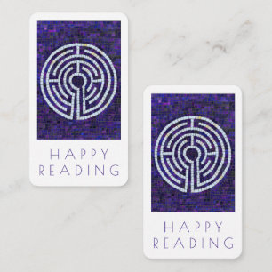 De Correspondance LABYRINTH VIII Signet - Carte 3,5x2 + texte