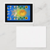 De Correspondance Le Soleil - Carte pour notes (Devant / Derrière)