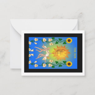 De Correspondance Le Soleil - Carte pour notes
