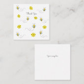 De Correspondance Little Bumble Bee Mini Merci Carte Note (Devant / Derrière)