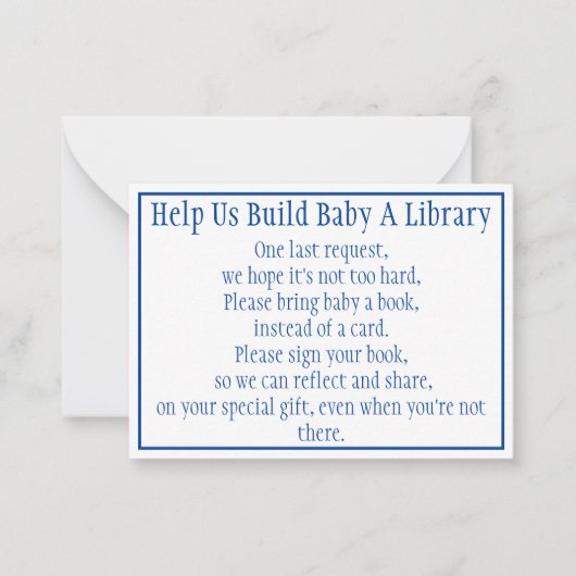 De Correspondance Livres Pour Carte Bébé (Devant)