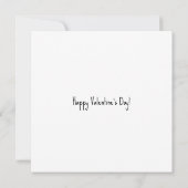 De Correspondance Love and Hearts Carte Saint Valentin (Dos)