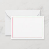 De Correspondance M. OURS 3,5x2,5 Carte plate (Dos)