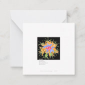 De Correspondance Mah Jongg Fleurs Petite carte (Dos)