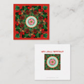 De Correspondance Mah Jongg Holly Petite carte (Devant / Derrière)