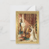 De Correspondance Mariage catholique Favoriser la mariée Carte Saint (Devant)