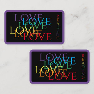 De Correspondance Marque-page RAINBOW LOVE II - Carte 8.9x5 cm / Vio